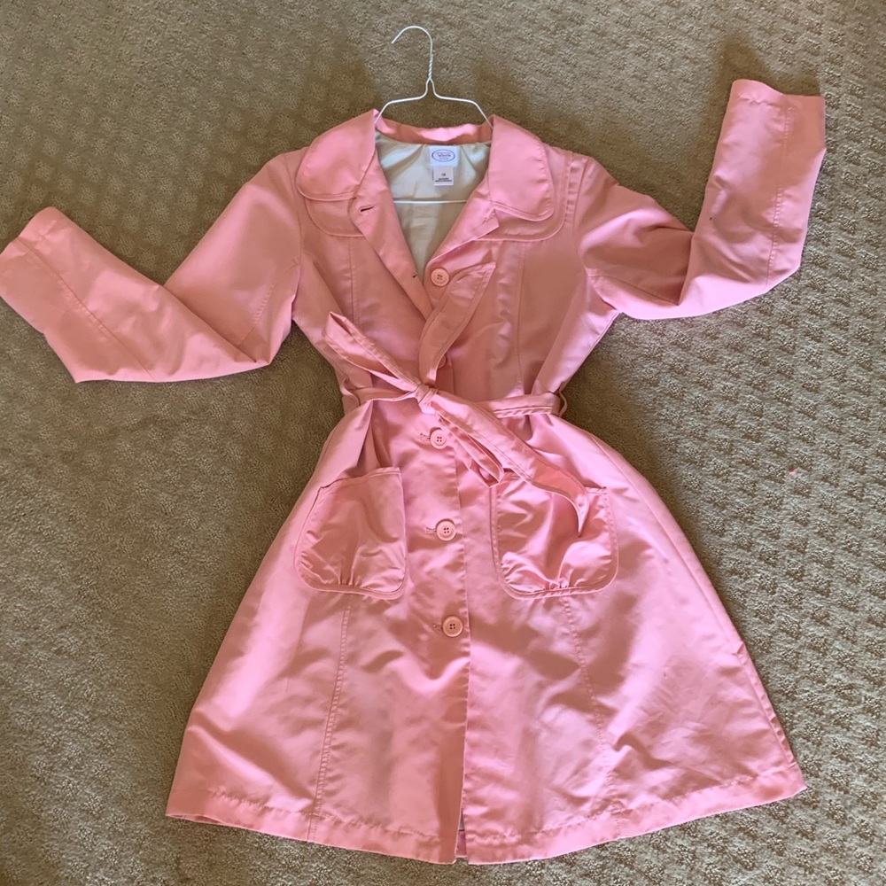 Pink Trench Coat